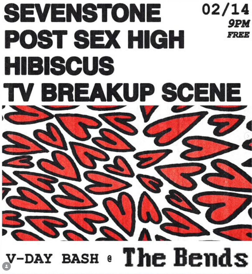 V-Day Bash at The Bends